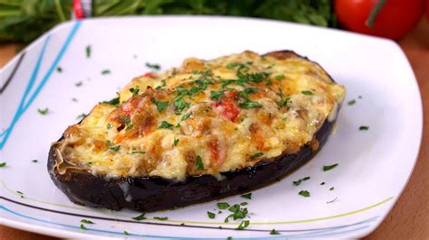 Berenjenas Rellenas De Atun Al Horno Cocina Casera Y Facil