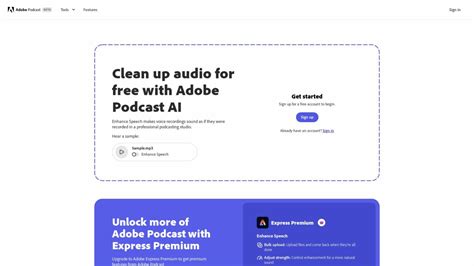 Enhance Speech From Adobe🎙️ Free Ai Audio Filter Futureen