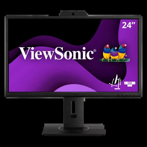 Viewsonic Vg2440v 24 1080p Video Conferencing Monitor With Integrated