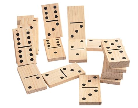 Buy Traditional Wooden Giant Dominos Game At Mighty Ape Nz