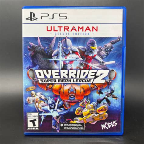 Override 2 Super Mech League Ultraman Deluxe Edition Sony Ps5 Cib