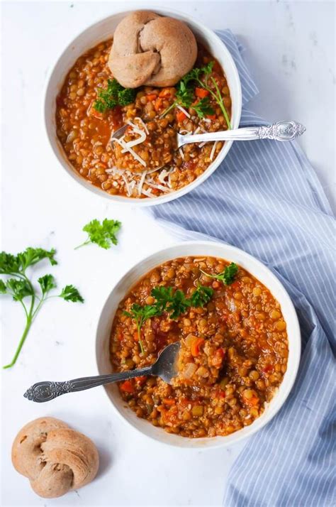Hearty Lentil Quinoa Soup Is A Quick And Nutritious Soup Made With