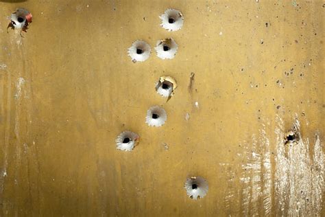 Bullet Holes Stock Photos Pictures And Royalty Free Images Istock