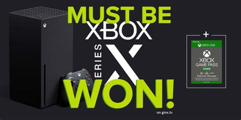 Win An Xbox Series X Console 3 Months Of Xbox Game Pass Ultimate
