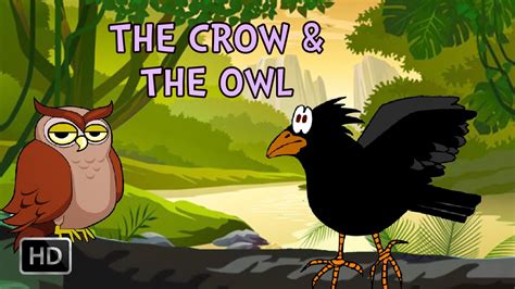Panchatantra Tales The Owl And The Crow Kids Stories Youtube