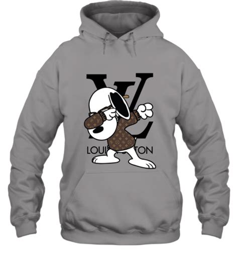 Snoopy Gucci X Louis Vuitton Logo Hoodie