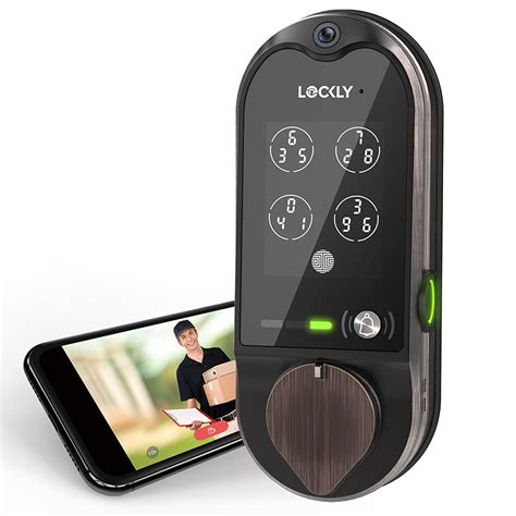 Buy Lockly Vision Deadbolt With Video Doorbell Edition Smart Lock