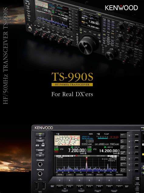 Kenwood Ts 990s Brochure Pdf Frequency Modulation Electrical