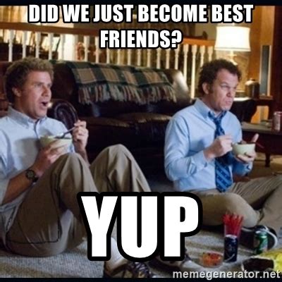 How did you become friends with that person? Did We just become best friends? YUP - step brothers ...