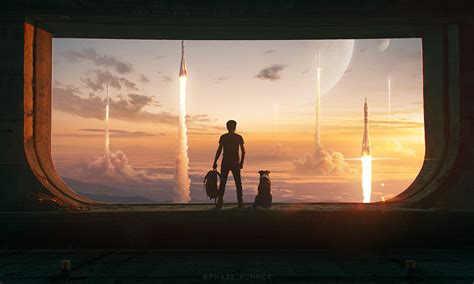 Artstation Rocket Launch