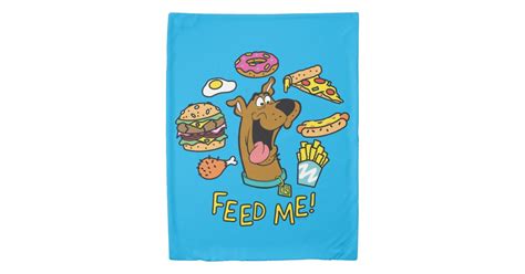 Scooby Doo Feed Me Duvet Cover Zazzle