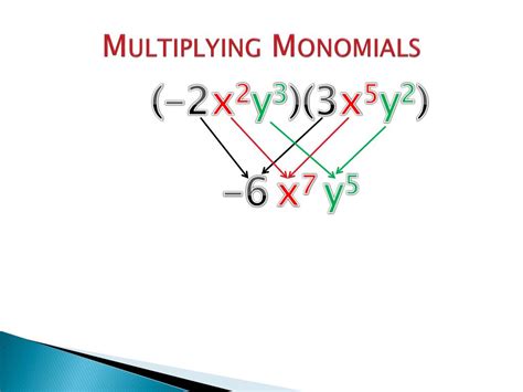 Ppt Multiplying Monomials Powerpoint Presentation Free Download Id