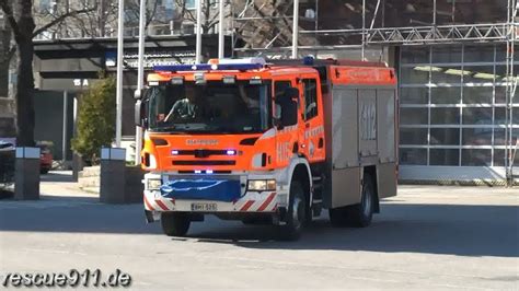 Rescue Truck H15 Helsingin Kaupungin Pelastuslaitos Youtube