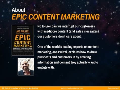 20 Examples Of Epic Content Marketing By Joe Pulizzi