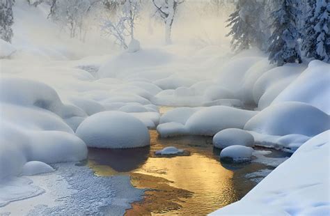 Magnificent Snowy Landscapes 20 Photos Klykercom