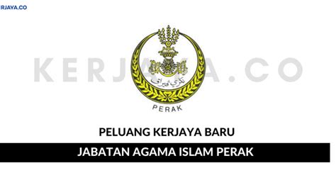 Alamat pejabat agama & masjid daerah. Jabatan Agama Islam Perak • Kerja Kosong Kerajaan