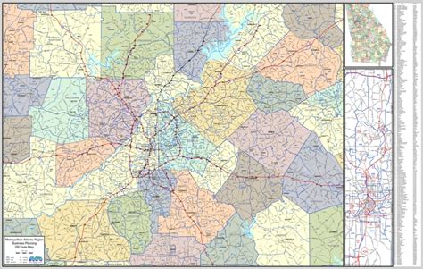 28 Atlanta Georgia Zip Code Map Maps Online For You