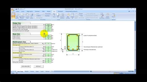 Warehouse design and layouts establishing and implementing the most suitable and relevant warehouse design from the outset, can have a profound warehouse layout and design directly affect the efficiency of any business operation, from manufacturing and assembly to order fulfillment. Reinforced Concrete Beam Design Spreadsheet - YouTube