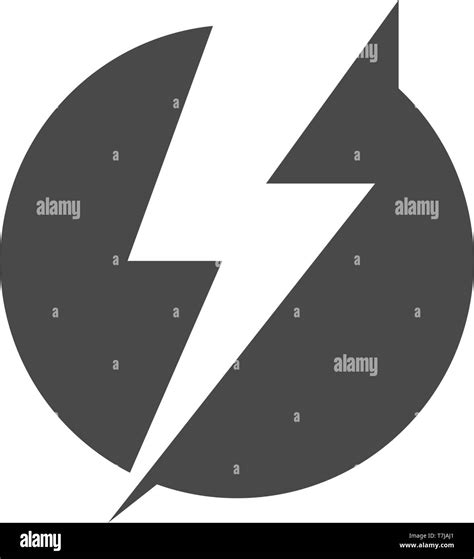 Lightning Icon Logo And Symbols Stock Vector Image And Art Alamy