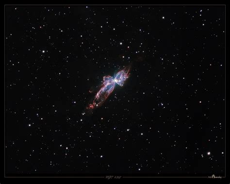Astro Anarchy The Bug Nebula Ngc6302 As An Animation