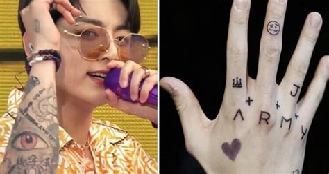 Bts Jungkooks 14 Iconic Tattoos And Their Meanings