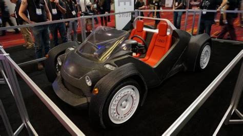 Local Motors Unveils Worlds First 3d Printed Car At Sema 2014