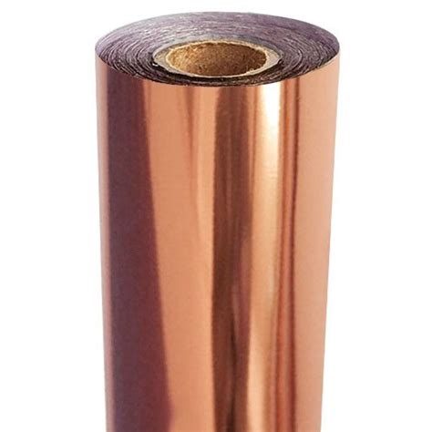 Rose Gold Metallic Foil Fusing Rolls Best Quality Best Price Per