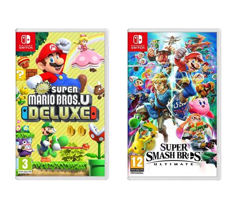 Buy Nintendo Switch Super Smash Bros Ultimate And New Super Mario Bros