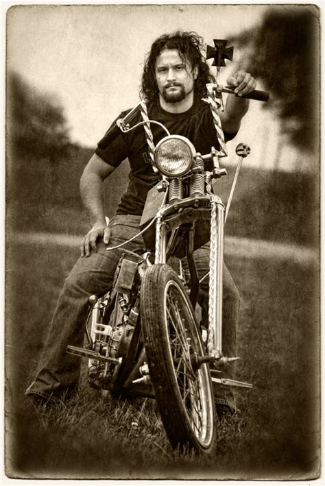 Dan Routh Photography Portrait With Motorcycle