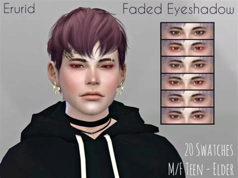 The Sims Resource Faded Eyeshadow By Erurid • Sims 4 Downloads