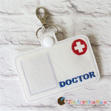 Doctor Badge In The Hoop 4x4 Products Swak Embroidery