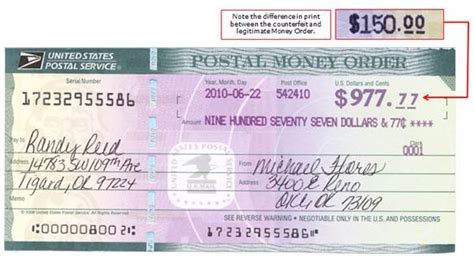 United states postal service (usps) and western union money orders, for example, have different formats.﻿﻿﻿﻿ How can i tell if a money order is fake, MISHKANET.COM