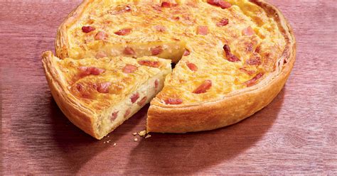 Quiche Lorraine lardons fumés Marie