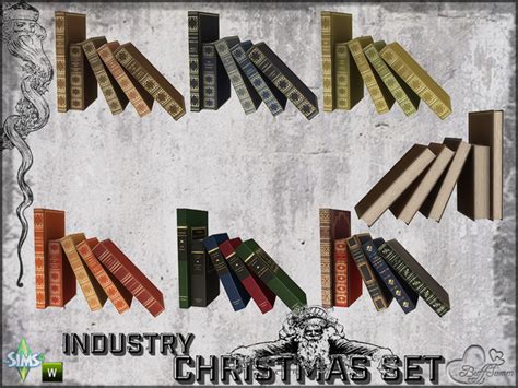 The Sims Resource X Mas Industry Books V4 Left