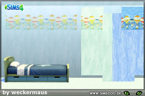 Blackys Sims 4 Zoo Wallpaper Set Balloon By Weckermaus Download