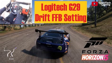 Logitech G Ffb Force Feedback Setting For Drifting In Forza