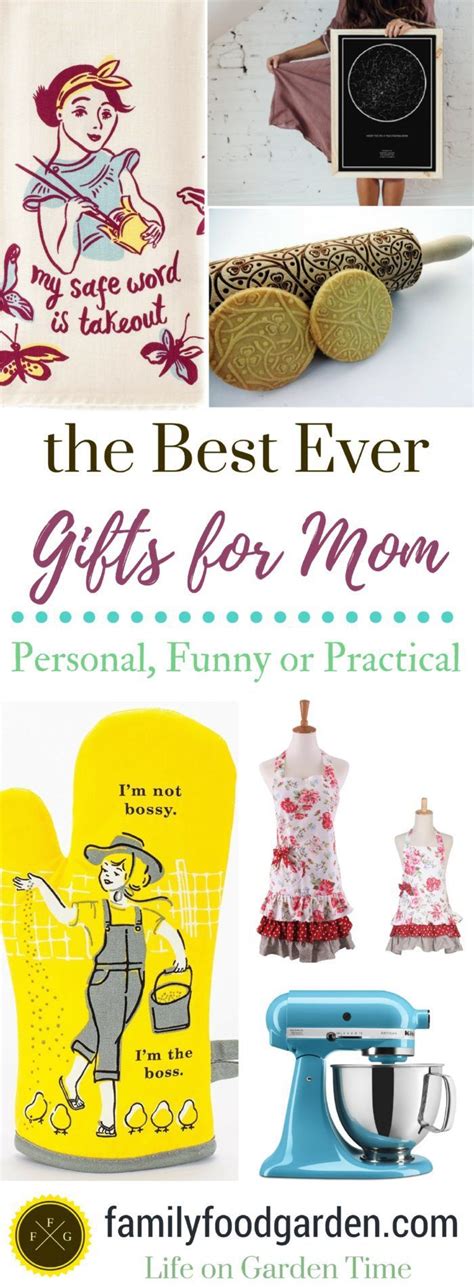 From unique finds to the useful presents she won't buy herself. Mothers Day Gifts that are Meaningful | Family Food Garden ...