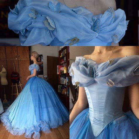 Cinderella Live Action Dress 2015 Adult Costume Disney Etsy