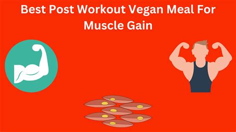 Best Vegan Meal For Muscle Gain Post Workout