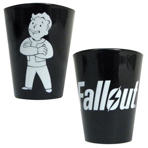 Fallout Vault Boy Glow In The Dark Shot Glass Just Funky Fallout