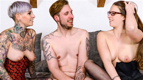 Hitzefrei Threesome With Two Hot German Babes Porndoe