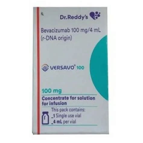 Versavo 100mg4ml Bevacizumab Injection By Drreddys At Rs 11000 In