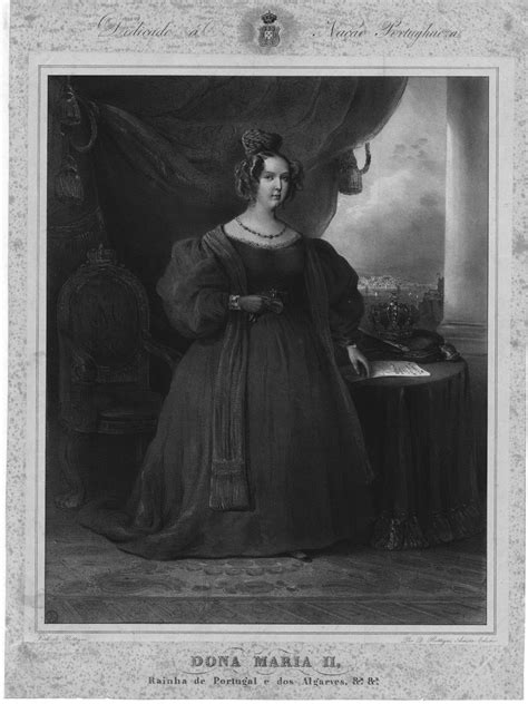 1835 Maria Ii By Q Rottigni Grand Ladies Gogm