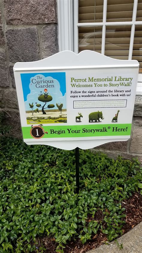 The Perrot Memorial Library Blog Come Enjoy Our Storywalk