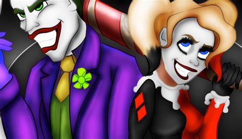 Harley Quinn And Joker Speed Art Youtube