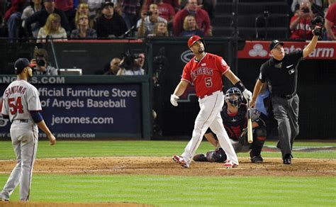 Watch Angels Slugger Albert Pujols Hits 600th Home Run The Front
