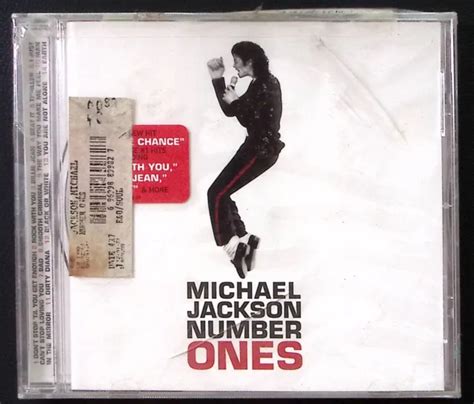 Michael Jackson Number Ones Epic Records Still Factory Sealed Cd 368 8