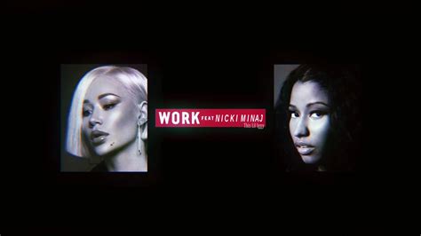 Iggy Azalea Work Feat Nicki Minaj Mashup Audio Youtube