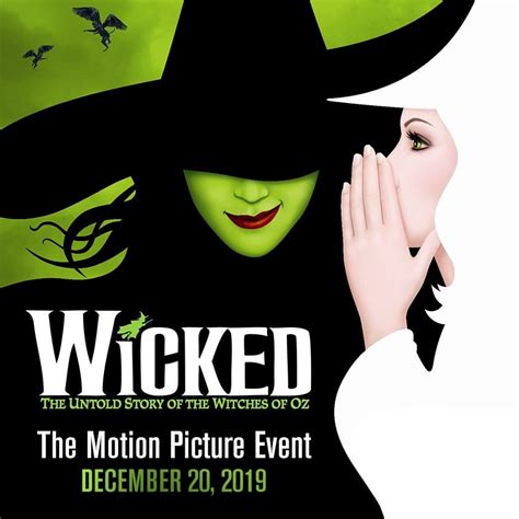 Wicked Movie Based On Musical Gets 2019 Release Date