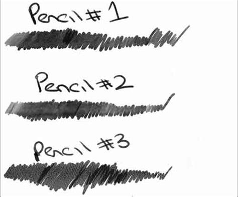 30 Free Photoshop Pencil Brush Sets For Hand Drawn Effects